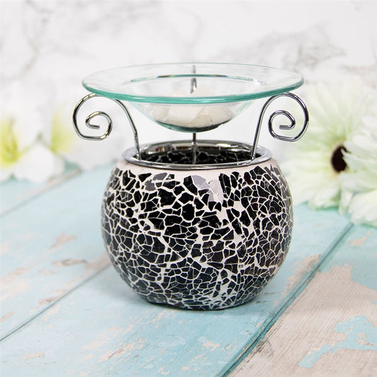 Round Mosaic Wax Burner